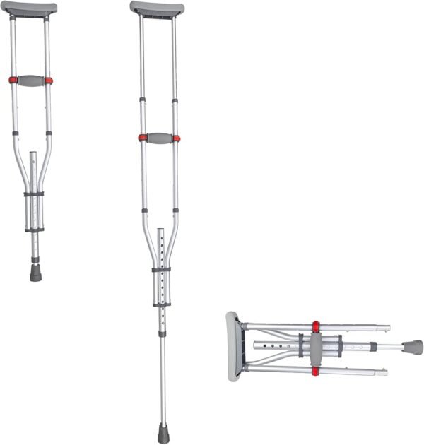 Adjustable Aluminum Crutches