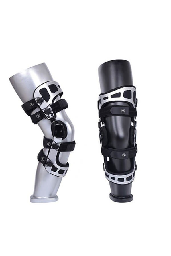 Adjustable Knee Brace with Hinges